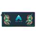 CYBEART | Aquaman - XEBEL Kingdom Gaming Desk Mat | XXL Premium RGB LED Licensed Gaming Mouse Pad (900 x 400 x 4mm / Aurora Series)