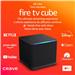 Amazon All-new Fire TV Cube, Hands-free streaming device with Alexa, Wi-Fi 6E, 4K Ultra HD - (B09BZVX3J7)(Open Box)