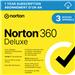 Norton 360 Deluxe 25GB 3 Device 12 Month Subscription [Digital Code]