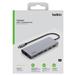 Belkin INC009btSGY Connect 7-in-1 USB-C® Multiport Adapter(Open Box)