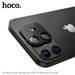 HOCO 3D Metal Frame Flexible Lens Film for iPhone 12 5.4" - black