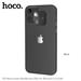 HOCO 3D Metal Frame Flexible Lens Film for iPhone 12 5.4" - black