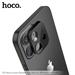 HOCO 3D Metal Frame Flexible Lens Film for iPhone 12 5.4" - black(Open Box)