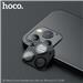 HOCO 3D Metal frame flexible lens film for iPhone Pro Max 12 6.7" (A18) -black