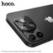 HOCO 3D Metal frame flexible lens film for iPhone Pro Max 12 6.7" (A18) -black