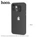 HOCO 3D Metal frame flexible lens film for iPhone 12 6.1" (A18) -black