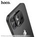 HOCO 3D Metal frame flexible lens film for iPhone 12 6.1" (A18) -black