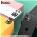 HOCO 3D Metal frame flexible lens film for iPhone 12 6.1" (A18) -black