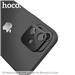 HOCO 3D Metal frame flexible lens film for iPhone 12 6.1" (A18) -black