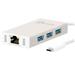 J5CREATE JCH471 USB Type-C Gigabit Ethernet & HUB Multi Adapter