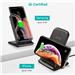 Choetech 15W Fast Wireless Charging Stand | Black