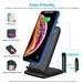 Choetech 15W Fast Wireless Charging Stand | Black(Open Box)