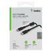 Belkin Braided USB-C to USB-C Cable 100W (2m / 6.6ft) (CAB014bt2MBK)(Open Box)