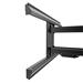 KANTO PMX700 Pro Series Full Motion TV Wall Mount for 42-inch to 100-inch TVs, Black