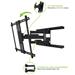 KANTO PDX700 Full Motion TV Wall Mount for 42-inch to 100-inch TVs, Black