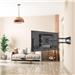 Mount-It! MI-372 Full Motion TV Wall Mount with Extra Long Extension, Compatible with TVs up to 80"