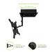 Kanto R400 Pro Series Recessed In-wall Full Motion Articulating TV Mount for 35" - 65" TVs-Black