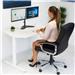 Mount-It! MI-2781B Dual Monitor Desk Stand screens up to 32" and up to 17.6 pounds on each arm- Black