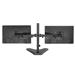 Mount-It! MI-2781B Dual Monitor Desk Stand screens up to 32" and up to 17.6 pounds on each arm- Black