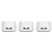 Eero 6+ AX3000 Whole Home Mesh Wi-Fi 6 System (3 Pack), Dual-Band, Connect to Alexa, Coverage up to 4500 sq. ft, one router + two extenders