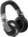 PIONEER DJ HDJ-X7-S - Reference DJ Over Ear Headphones with Detachable Cord - Silver