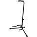 GATOR FRAMEWORKS GFW-GTR-1000 - Single-Guitar Stand | Neck Restraint | Rubberized Cradle Padding | Steel Construction | Removable Red Safety Trim on Feet