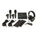 MACKIE Performer bundle with ProFX6v3 effects mixer with USB, two EM-89D dynamic mics and MC-100 headphones