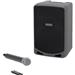 SAMSON Expedition XP106w Portable PA System with Wireless Handheld Mic System & Bluetooth | 100W Class D Amplifier | Up to 20 Hours of Battery Life | Combo XLR/TRS Mic/Instrument Input | 1/4" & 1/8" Input