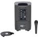 SAMSON Expedition XP106 Portable PA System with Wired Handheld Mic & Bluetooth | 100W Class D Amplifier | Up to 20 Hours of Battery Life | Combo XLR/TRS Mic/Instrument Input | 1/4" & 1/8" Input