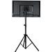 GATOR FRAMEWORKS GFW-AV-LCD-1 - Standard Tripod LCD/LED Stand | Steel Construction | Standard VESA Mount | Height is Adjustable from 50 - 73" | Weight Capacity of 40 lb