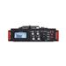 TASCAM DR-701D 6-Track Field Recorder for DSLR with SMPTE Timecode | Record 4 Channels + Stereo Mix | 4 XLR/TRS Inputs with Phantom Power | Dual Built-In Omnidirectional Mics