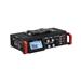 TASCAM DR-701D 6-Track Field Recorder for DSLR with SMPTE Timecode | Record 4 Channels + Stereo Mix | 4 XLR/TRS Inputs with Phantom Power | Dual Built-In Omnidirectional Mics