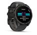 Garmin fenix 8 – 47 mm,AMOLED Sapphire,Carbon Gray DLC Titanium with Black/Pebble Gray Silicone Band