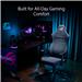 Asus ROG Aethon Gaming Chair Fabric Edition, all-steel frame, dual-density seat cushion, 2D armrests with soft padding, and integrated lumbar support for optimized comfort