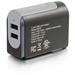 Legrand C2G 2-Port USB Wall Charger - AC Power Adapter