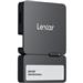 Lexar Professional Go Portable SSD with Hub, SL400(Model), 2TB, Black (LSL400S002T-RNBNU)