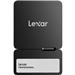 Lexar Professional Go Portable SSD with Hub, SL400(Model), 2TB, Black (LSL400S002T-RNBNU)