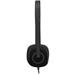 Logitech H151 Stereo Wired Headset Over-the-head - Noise Canceling (981-000587)