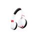 HyperX Cloud Mini – Wireless Headset. Compatible with PC, Chromebook, Nintendo Switch, PlayStation Controllers, Xbox Controllers, Phones, Laptops, Tablets, Volume below 85dB, Immersive Sound, All day battery life, Connectivity: Bluetooth & 3.5mm audio cable, White