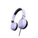 HyperX Cloud Mini – Wired Headset Compatible with PC, Chromebook, Nintendo Switch, PlayStation Controllers, Xbox Controllers, Phones, Laptops, Tablets, Volume levels below 85dB, Immersive Audio, Tuck-away Boom Mic, Connectivity: 3.5mm Jack, Color: Lavender