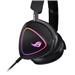 ASUS ROG Delta II Wireless Gaming Headset (50mm Titanium Drivers, ROG SpeedNova, 10mm Super-Wideband Mic, 110+HR Battery, DualFlow Audio, BT, 2.4 GHz, 3.5 mm, For PC, Switch, PS4, PS5, Xbox) - Black