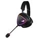 ASUS ROG Delta II Wireless Gaming Headset (50mm Titanium Drivers, ROG SpeedNova, 10mm Super-Wideband Mic, 110+HR Battery, DualFlow Audio, BT, 2.4 GHz, 3.5 mm, For PC, Switch, PS4, PS5, Xbox) - Black