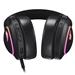 ASUS ROG Delta II Wireless Gaming Headset (50mm Titanium Drivers, ROG SpeedNova, 10mm Super-Wideband Mic, 110+HR Battery, DualFlow Audio, BT, 2.4 GHz, 3.5 mm, For PC, Switch, PS4, PS5, Xbox) - Black