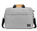 PKG Spadina up to 16" Messenger Bag, Light Grey/Tan