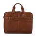 SAMSONITE Classic Leather 15.6" Slim Brief, cognac