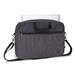 NEXTECH 17.3" Slim Business Briefcase with Laptop Compartment, Grey - NXT011