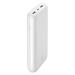 BELKIN 20K Power Bank, 15W USBC IN, USBA out, White