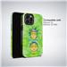 Cybeart's Rick and Morty Iphone 12/12 Pro Phone Case offers enhanced grip, impact and shock proof with an additional TPU rubber liner, gloss finish, raised bezel and a limited lifetime warranty.