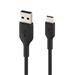 Belkin USB-C to USB-A Cable (2m / 6.6ft) (CAB001bt2MBK)