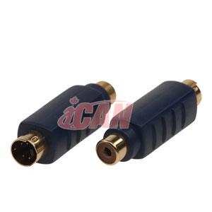 iCAN S-Video to RCA Cable/Adapter M/F